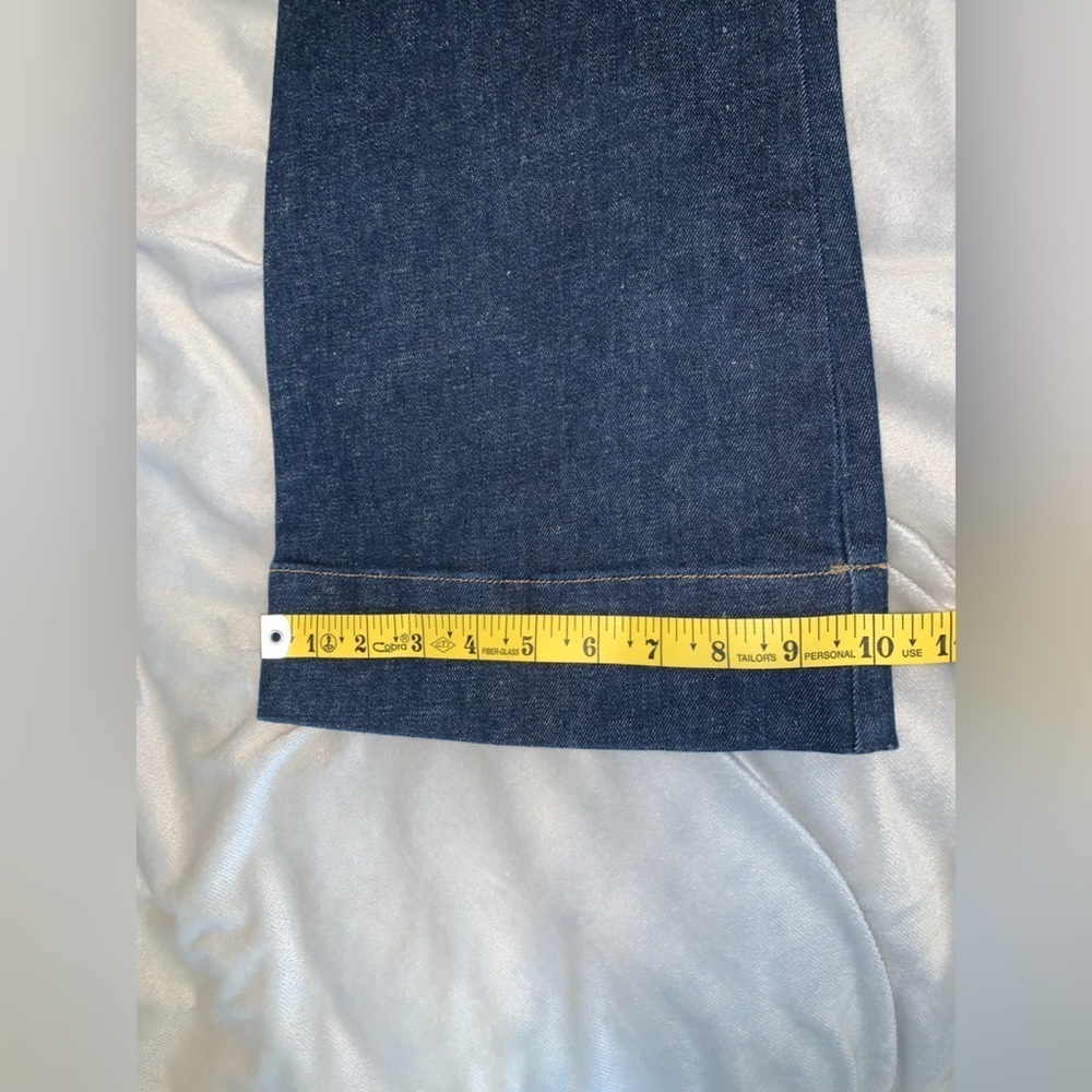 Pilcro Anthropologie Clean Rinse High-Rise Flare Jeans size 33 thigh wide hem - Picture 7 of 12